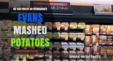 Freeze or Refrigerate Evans Mashed Potatoes: Storage Tips Revealed
