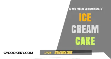 Freeze or Refrigerate: The Best Way to Store Ice Cream Cake