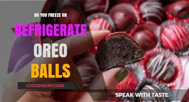 Oreo Balls Storage Guide: Freeze or Refrigerate for Perfect Treats?