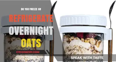 Freeze or Refrigerate Overnight Oats: The Ultimate Storage Guide