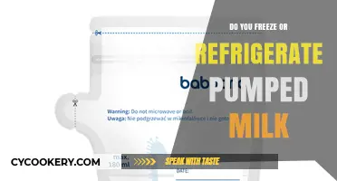 Freeze or Refrigerate Pumped Milk: Best Storage Practices for Freshness
