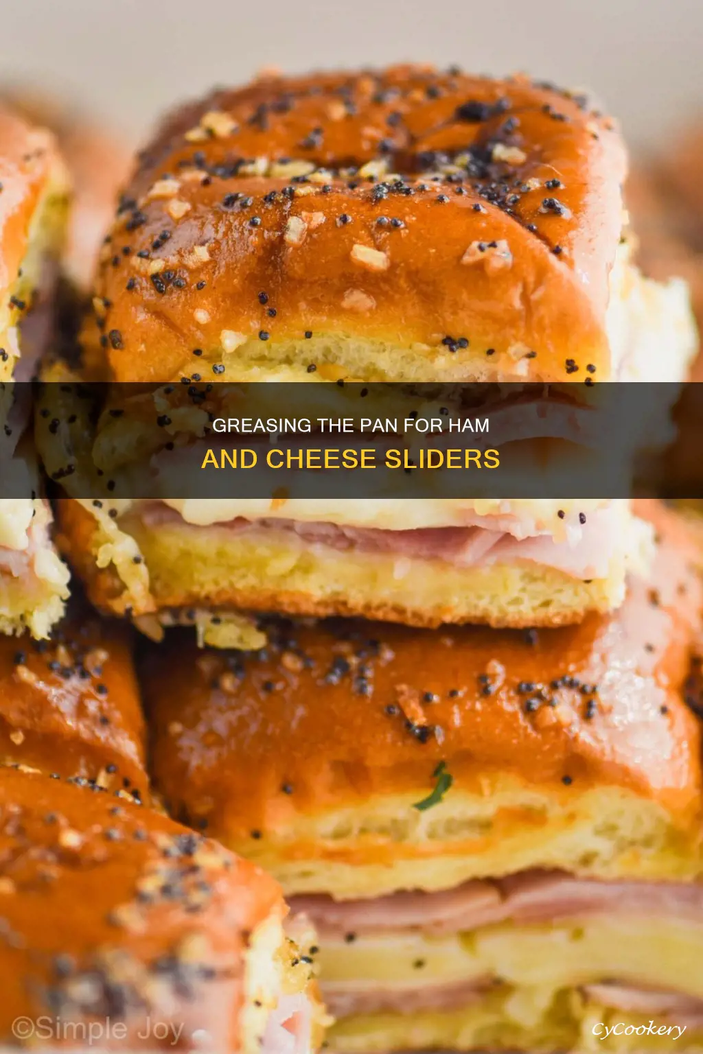 do you grease a pan for ham and cheese sliders