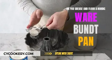 Greasing and Flouring a Nordic Ware Bundt Pan