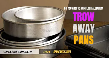 Greasing and Flouring Aluminum Pans: Necessary?