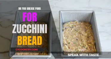 Greasing Pans for Zucchini Bread Perfection