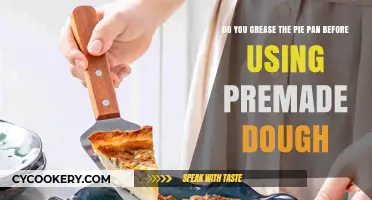 Premade Pie Dough: To Grease the Pan or Not?