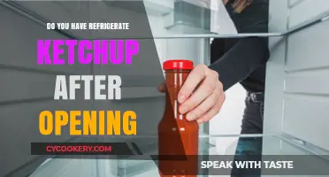 Should You Refrigerate Ketchup After Opening? The Surprising Truth