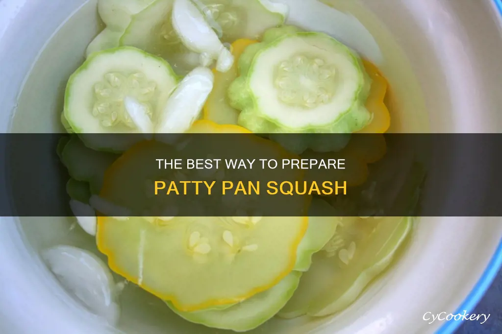 do you have to blanch patty pan squash