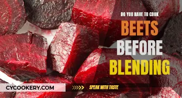 Blending Beets: Cooking First for Better Blending?