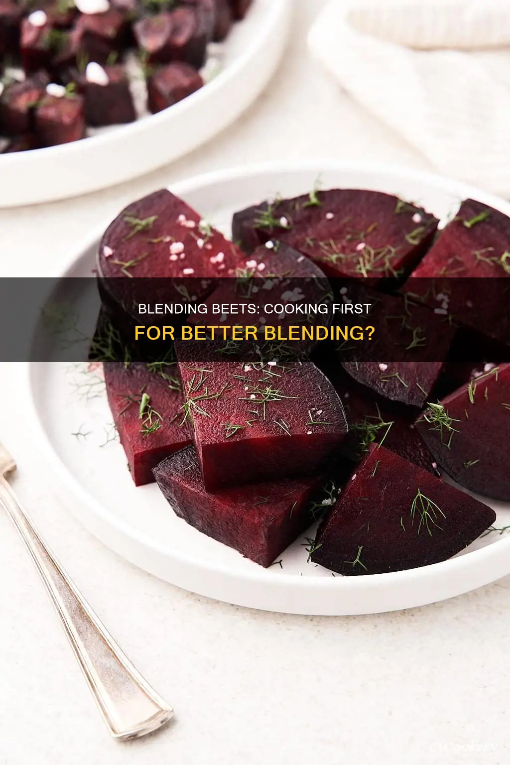 do you have to cook beets before blending