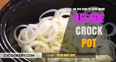Crock Pot Cooking: Do You Need to Pre-Cook Onions?