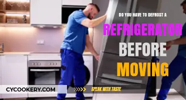 Moving Your Fridge? Learn If Defrosting is Necessary First