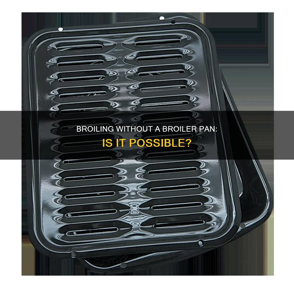 do you have to have a broiler pan to broil