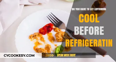 Cooling Leftovers: Essential Tips Before Refrigerating Your Food Safely