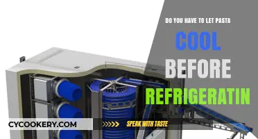 Cooling Pasta Before Refrigerating: Essential or Optional? Expert Tips