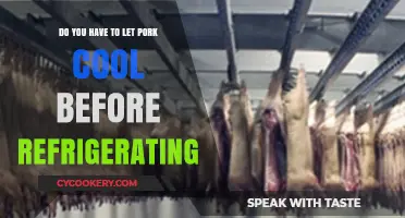 Cooling Pork: Essential Tips Before Refrigerating Leftovers Safely