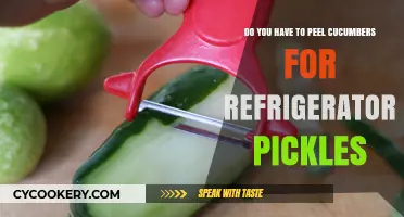 Peel or Not? Cucumber Prep for Perfect Refrigerator Pickles