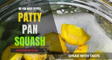 Patty Pan Squash: Peel or Not to Peel?