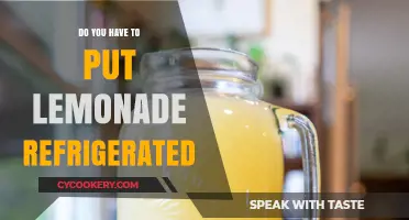 Should You Refrigerate Lemonade? Storage Tips for Freshness and Flavor