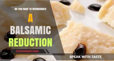 Should Balsamic Reduction Be Refrigerated? Storage Tips Revealed