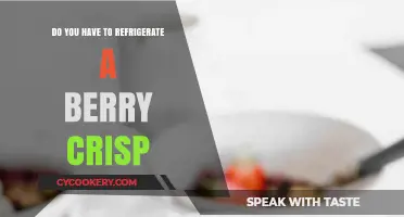 Berry Crisp Storage: To Refrigerate or Not?