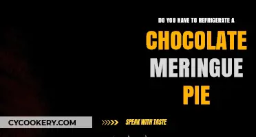Should Chocolate Meringue Pie Be Refrigerated? Storage Tips Revealed