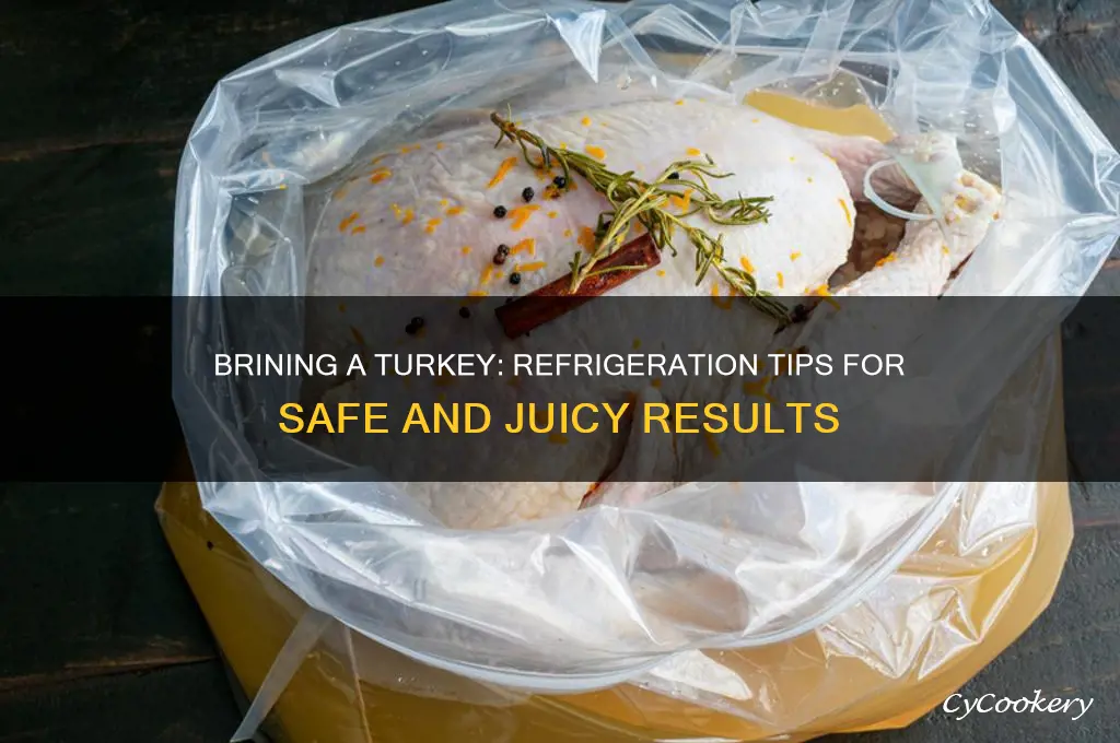 do you have to refrigerate a turkey while brining