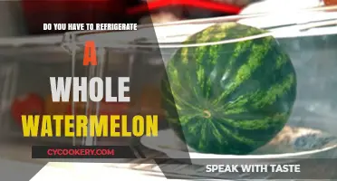 Should You Refrigerate a Whole Watermelon? Storage Tips Revealed