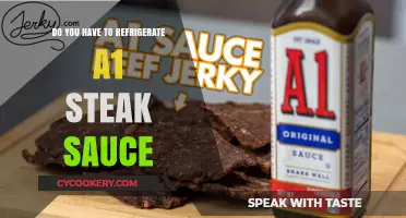 Should A1 Steak Sauce Be Refrigerated? Storage Tips Revealed
