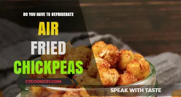 Should Air Fried Chickpeas Be Refrigerated? Storage Tips Revealed