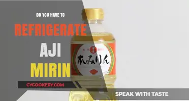 Should Aji Mirin Be Refrigerated? Storage Tips for Freshness