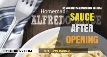 Refrigerating Alfredo Sauce: Essential Tips After Opening the Jar