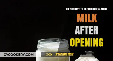 Should You Refrigerate Almond Milk After Opening? A Complete Guide