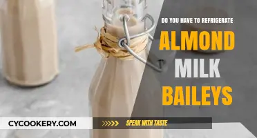 Should Almond Milk Baileys Be Refrigerated? Storage Tips Revealed