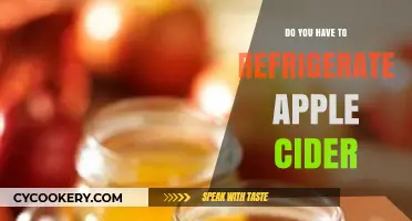 Should Apple Cider Be Refrigerated? Storage Tips for Freshness