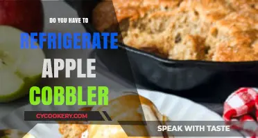 Should Apple Cobbler Be Refrigerated? Storage Tips for Freshness