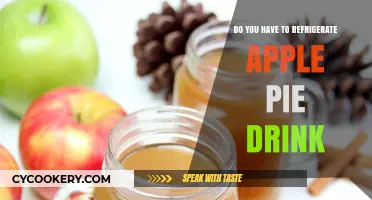Should Apple Pie Drink Be Refrigerated? Storage Tips Revealed
