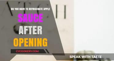 Should You Refrigerate Apple Sauce After Opening? Expert Tips