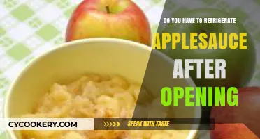 Refrigerate Applesauce After Opening: Essential Tips for Freshness and Safety