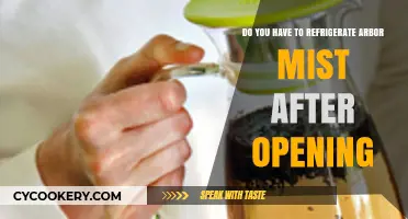 Should Arbor Mist Be Refrigerated After Opening? Tips and Best Practices