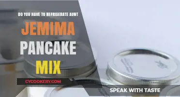 Should Aunt Jemima Pancake Mix Be Refrigerated? Storage Tips
