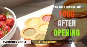 Refrigerating Baby Food: Essential Tips After Opening the Jar