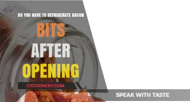 Refrigerate Bacon Bits After Opening: Essential Storage Tips for Freshness