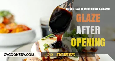 Balsamic Glaze Storage: To Refrigerate or Not After Opening?