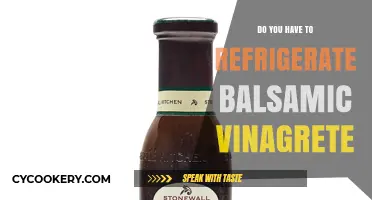 Should Balsamic Vinaigrette Be Refrigerated? Storage Tips Revealed