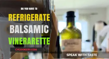 Should Balsamic Vinaigrette Be Refrigerated? Storage Tips Revealed