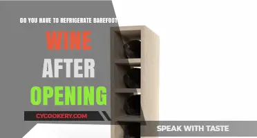 Refrigerate Barefoot Wine After Opening? Storage Tips for Freshness