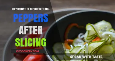 Should Sliced Bell Peppers Be Refrigerated? Storage Tips Revealed