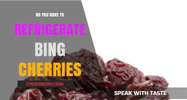 Should Bing Cherries Be Refrigerated? Storage Tips for Freshness