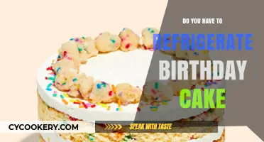 Should Birthday Cake Be Refrigerated? Tips for Freshness and Safety